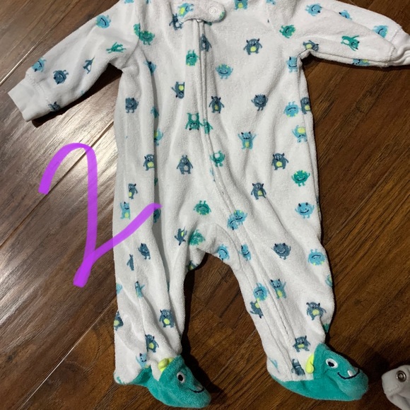 NB zipper sleepers - Picture 3 of 4